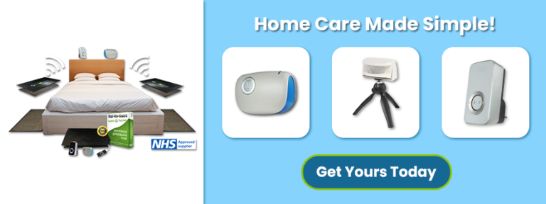 Images shows the different types of products for elderly care and prevent falls