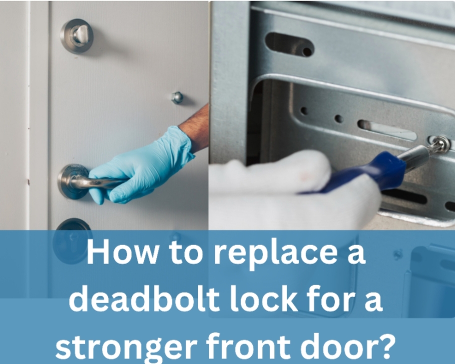 How to replace a deadbolt lock for a stronger front door? - Thisvid