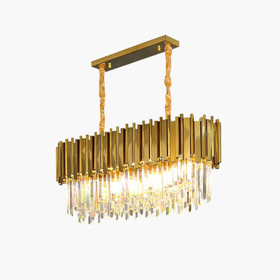 6 Gold Pendant Lights from Las Sola